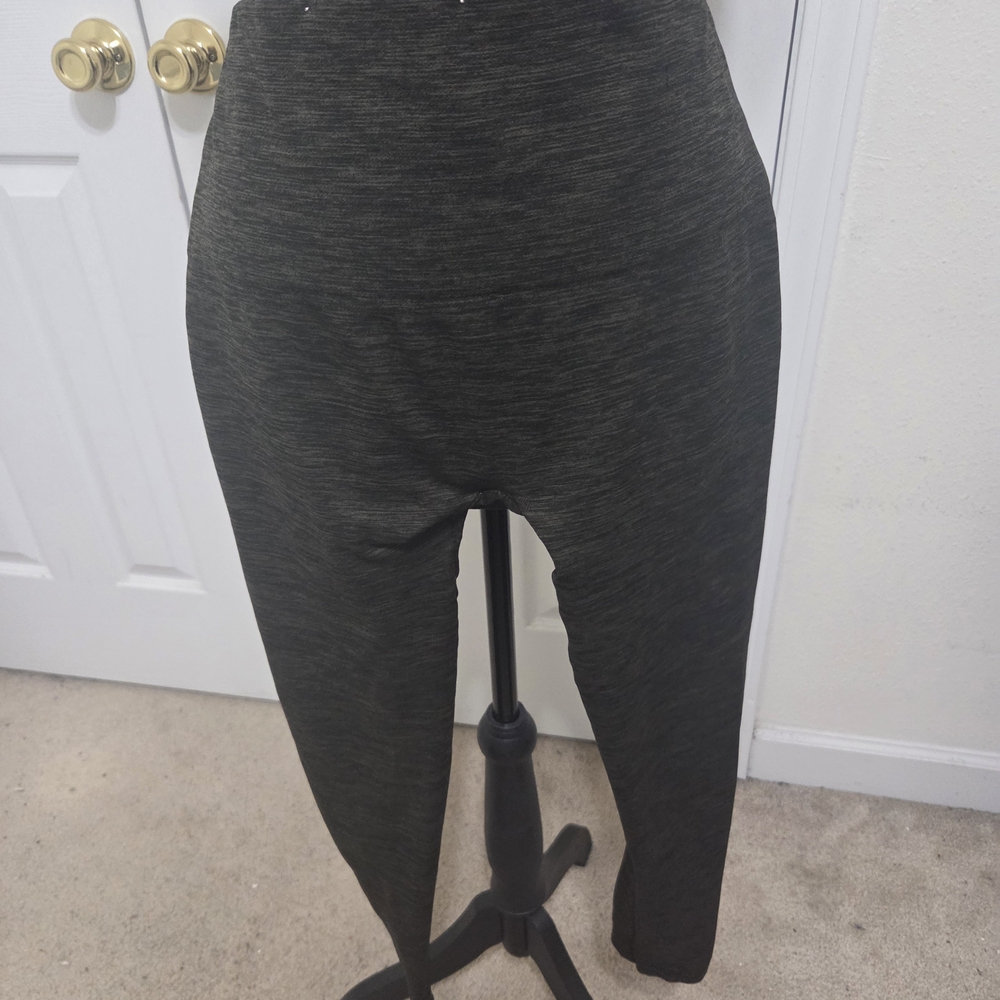 Dark Gray High-Waisted Leggings
